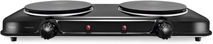 Fogão Elétrico Portátil Cooktop Elgin Double Cook 2 Bocas - 110V