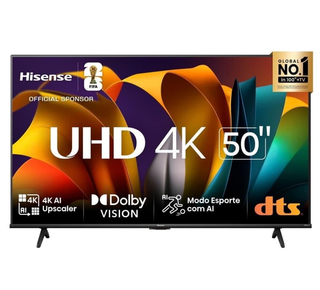 Smart TV 50” Hisense 50A6N DLED | Casas Bahia
