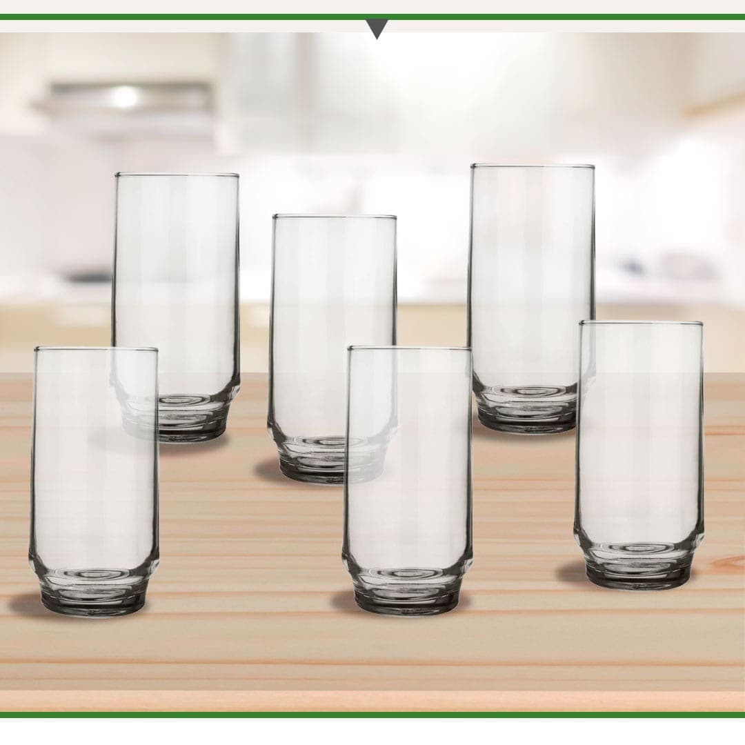 Conjunto de Copos Nadir Lights em Vidro | Casas Bahia