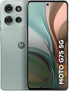 Smartphone Motorola Moto g75 5G - 256GB 16GB (8GB RAM+8GB Ram Boost) e 50MP Sony Lytia 600 Camera Moto AI Ultrarresistencia militar - Cinza | Amazon.com.br