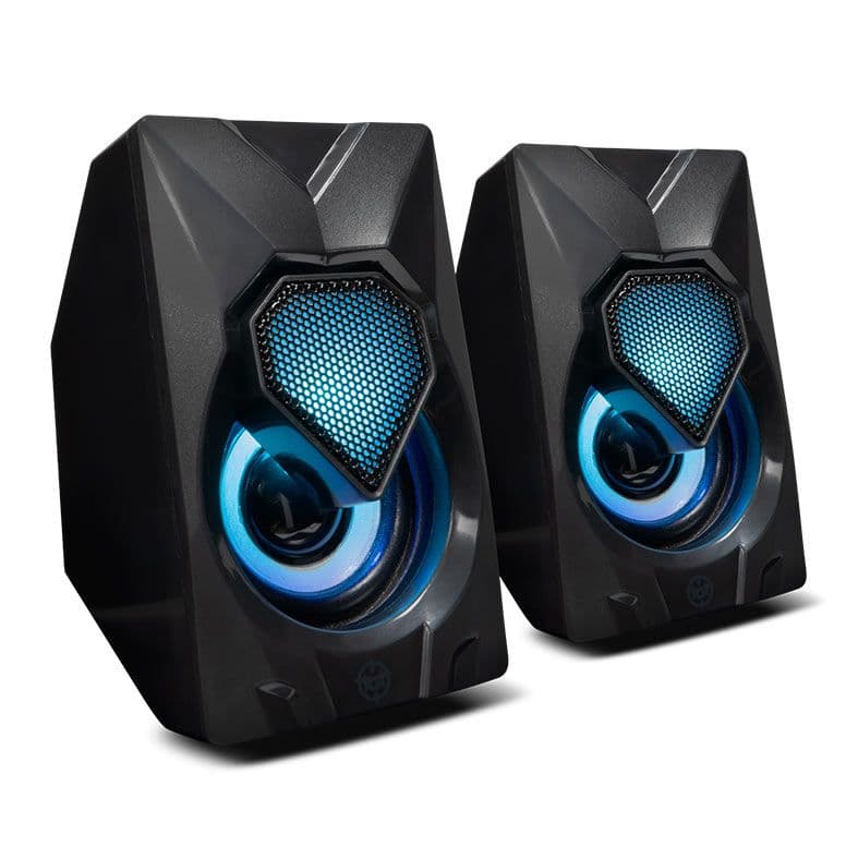 Caixa de Som TGT Sentry V3, Rainbow, 2x3W RMS, USB, Preto, TGT-STY3-RBW02